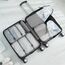 Gemtte Koffer Organizer Set 13-teilig, Wasserdicht Packing Cubes, Multifunktionale Travel Packwürfel, Kofferorganizer Packtaschen für Koffer, Reise Organizer Set Mit Kleidertaschen (Grau)