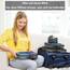 OW-Travel Koffer Organizer Set Grau Mittel/Groß, leicht zu organisieren, Kofferorganizer Packtaschen Set für Kleidung im Koffer, Packwürfel Rucksack, Reise Organizer, Packing Cubes Backpack