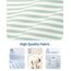 Narwey 7 Teilige Koffer Organizer Set, Packing Cubes Backpack Rucksack Organizer Set Kofferorganizer Reise Packwürfel Packtaschen für Koffer Reiseorganizer Travel Essentials (Hellgrüne Streifen)
