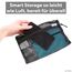 OW-Travel Koffer Organizer Set Schwarz Mittel, leicht zu organisieren, Kofferorganizer Packtaschen Set für Kleidung im Koffer, Packwürfel Rucksack, Reise Organizer, Packing Cubes Backpack