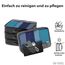 OW-Travel Koffer Organizer Set Schwarz Mittel, leicht zu organisieren, Kofferorganizer Packtaschen Set für Kleidung im Koffer, Packwürfel Rucksack, Reise Organizer, Packing Cubes Backpack
