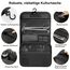 Chijoo 12 teiliges Koffer Organizer Set (Schwarz) – Packing Cubes Set, Packwürfel, Reise Gadget