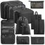Chijoo 12 teiliges Koffer Organizer Set (Schwarz) – Packing Cubes Set, Packwürfel, Reise Gadget