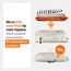 TRAVELY Packing Cubes Compression - 1x Größe M - Packwürfel Kompression als Koffer oder Rucksack Organizer - Packtaschen für Reise, Packbeutel, Kompressionsbeutel