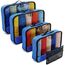OW-Travel Koffer Organizer Set Blau Mittel/Groß, leicht zu organisieren, Kofferorganizer Packtaschen Set für Kleidung im Koffer, Packwürfel Rucksack, Reise Organizer, Packing Cubes Backpack