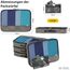 OW-Travel Koffer Organizer Set Grau Groß, leicht zu organisieren, Kofferorganizer Packtaschen Set für Kleidung im Koffer, Packwürfel Rucksack, Reise Organizer, Packing Cubes Backpack