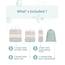 Narwey 6 Teilige Koffer Organizer Set, Compression Packing Cubes Backpack Packwürfel Rucksack Kofferorganizer Packtaschen Set Kompression für Koffer, Travel Essentials Organizer (Mintgrün)