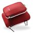 NORDKAMM® Profi-Packtaschen mit Kompression, Ultraleichtes Koffer-Organizer Set, Packing Cubes aus wasserdichtem Stoff, Packwürfel, Packing Cubes Compression (Sun Dried Tomato Red Set-M-L)