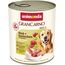 animonda GranCarno Hunde Nassfutter mit Rind + Kaninchen mit Kräutern (6 x 800 g), getreidefreies Hundenassfutter ohne Zucker, für ausgewachsene Hunde, mit fleischigen Zutaten