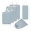 Narwey 6 Teilige Koffer Organizer Set, Compression Packing Cubes Backpack Packwürfel Rucksack Kofferorganizer Packtaschen Set Kompression für Koffer, Travel Essentials Organizer (Graublau)