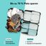 Chijoo 12 teiliges Koffer Organizer Set (Blau) – Packing Cubes Set, Packwürfel, Reise Gadget