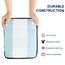 MURISE Koffer Organizer 8 Stück, Packing Cubes für Urlaub und Reisen, Packwürfel Packtaschen für Koffer, mit Schuhtasche Kosmetiktasche, Ordnungssystem, Travel Essentials, Hellblau
