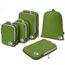 Cipway Kompressions-Packwürfel-Set, ultraleicht, erweiterbar, Reise-Organizer für Handgepäck (grün, 5 Stück)