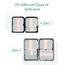 Narwey 6 Teilige Koffer Organizer Set, Compression Packing Cubes Backpack Packwürfel Rucksack Kofferorganizer Packtaschen Set Kompression für Koffer, Travel Essentials Organizer (Mintgrün)