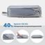 MEUVO Packwürfel Kompression für die Reise - Extrem platzsparender Koffer-Organizer-Set, wasserdichte Packtaschen für Koffer oder Rucksack, 7er-Set Compression Packing Cubes
