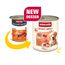 animonda GranCarno Junior Rind + Huhn (6 x 800 g), Welpenfutter für Junge Hunde, Nassfutter für Hunde mit 100% frischen, fleischlichen Zutaten, Junior Hundefutter ohne Getreide