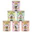 GranataPet Liebling's Mahlzeit Multipack 2, Nassfutter für Hunde im Probierpaket, Alleinfuttermittel ohne Getreide, Hundefutter mit hohem Fleischanteil & hochwertigen Ölen, 6 x 800 g
