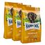 Happy Dog Sensible Piemonte M 3X 1 kg - Trockenfutter, Geschmacksrichtung Ente & Seefisch