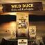 WOLFSBLUT – Wild Duck Adult | Trockenfutter mit natürlichen Zutaten und Superfoods für ausgewachsene Hunde. Getreidefreies Alleinfutter ohne Zusatzstoffe im Beutel | 500g Ente