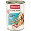 animonda GranCarno Hunde Nassfutter mit Lachs + Spinat (6 x 400 g), getreidefreies Hundenassfutter ohne Zucker, für ausgewachsene Hunde, mit frischen fleischigen Zutaten