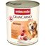 animonda GranCarno Hunde Nassfutter mit Pute (6 x 800 g), getreidefreies Hundenassfutter ohne Zucker, für ausgewachsene Hunde, mit frischen fleischigen Zutaten