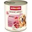 animonda GranCarno Hunde Nassfutter mit Herz (6 x 800 g), getreidefreies Hundenassfutter ohne Zucker, für ausgewachsene Hunde, mit frischen fleischigen Zutaten
