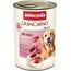 animonda GranCarno Hunde Nassfutter mit Herz (6 x 400 g), getreidefreies Hundenassfutter ohne Zucker, für ausgewachsene Hunde, mit frischen fleischigen Zutaten