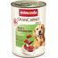 animonda GranCarno Hunde Nassfutter mit Rind + Entenherzen (6 x 400 g), getreidefreies Hundenassfutter ohne Zucker, für ausgewachsene Hunde, mit frischen fleischigen Zutaten