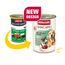 animonda GranCarno Hunde Nassfutter mit Hirsch + Äpfeln (6 x 400 g), getreidefreies Hundenassfutter ohne Zucker, für ausgewachsene Hunde, mit frischen fleischigen Zutaten