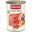 animonda GranCarno Hunde Nassfutter mit Rind pur (6 x 400 g), getreidefreies Hundenassfutter ohne Zucker, für ausgewachsene Hunde, mit frischen fleischigen Zutaten