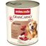 animonda GranCarno Hunde Nassfutter mit Ente (6 x 800 g), getreidefreies Hundenassfutter ohne Zucker, für ausgewachsene Hunde, mit frischen fleischigen Zutaten
