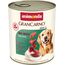 animonda GranCarno Hunde Nassfutter mit Wild (6 x 800 g), getreidefreies Hundenassfutter ohne Zucker, für ausgewachsene Hunde, mit frischen fleischigen Zutaten