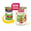 animonda GranCarno Hunde Nassfutter mit Rind + Entenherzen (6 x 400 g), getreidefreies Hundenassfutter ohne Zucker, für ausgewachsene Hunde, mit frischen fleischigen Zutaten