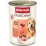 animonda GranCarno Hunde Nassfutter mit Rind + Huhn (6 x 400 g), getreidefreies Hundenassfutter ohne Zucker, für ausgewachsene Hunde, mit frischen fleischigen Zutaten