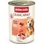animonda GranCarno Hunde Nassfutter mit Rind + Huhn (6 x 400 g), getreidefreies Hundenassfutter ohne Zucker, für ausgewachsene Hunde, mit frischen fleischigen Zutaten