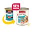animonda GranCarno Hunde Nassfutter mit Lachs + Spinat (6 x 800 g), getreidefreies Hundenassfutter ohne Zucker, für ausgewachsene Hunde, mit frischen fleischigen Zutaten