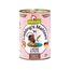 GranataPet Liebling's Mahlzeit Lachs & Pute, Nassfutter für Hunde, Hundefutter ohne Getreide & ohne Zuckerzusätze, Alleinfuttermittel, 6 x 400 g
