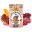 GranataPet Liebling's Mahlzeit Wildragout & Rind, Nassfutter für Hunde, Hundefutter ohne Getreide & ohne Zuckerzusätze, Alleinfuttermittel, 6 x 400 g