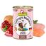 GranataPet Liebling's Mahlzeit Lachs & Pute, Nassfutter für Hunde, Hundefutter ohne Getreide & ohne Zuckerzusätze, Alleinfuttermittel, 6 x 400 g