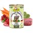 GranataPet Liebling's Mahlzeit Rind & Fasan, Nassfutter für Hunde, Hundefutter ohne Getreide & ohne Zuckerzusätze, Alleinfuttermittel, 6 x 400 g