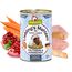 GranataPet Liebling's Mahlzeit Turkey and Rabbit Wet Dog Food without Grain & Sugar Supplements, Complete Food, 6 x 400 g