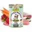 GranataPet Liebling's Mahlzeit Kalb & Lamm, Nassfutter für Hunde, Hundefutter ohne Getreide & ohne Zuckerzusätze, Alleinfuttermittel, 6 x 400 g