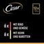 CESAR Adult Hundefutter nass - 4x12x100g Portionsbeutel - mit Huhn & Rind - Hundenassfutter in Gelee – Ausgewogenes Premium Nassfutter für Hunde - 4er Pack