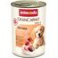 animonda GranCarno Hunde Nassfutter mit Pute (6 x 400g), Welpenfutter nass ohne Getreide für Junge Hunde, mit frischen fleischigen Zutaten, Junior Hundefutter