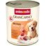 animonda GranCarno Junior mit Pute (6 x 800 g), Welpenfutter für Jungtiere, Nassfutter für Hunde mit 100% frischen, fleischlichen Zutaten, Hundefutter ohne Getreide