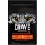 Crave Adult Trockenfutter mit Truthahn & Huhn, 3 Beutel, 3x2,8kg – Premium Hundefutter trocken mit hohem Proteingehalt und ohne Getreide – Hergestellt mit 100 Prozent natürlichem Huhn