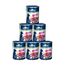 Dehner Premium Hundefutter Sensitive, Nassfutter zuckerfrei / getreidefrei, für ausgewachsene ernährugssensible Hunde, Lamm / Reis, 6 x 400 g Dose (2.4 kg)