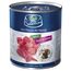 Dehner Premium Hundefutter, Nassfutter getreidefrei, für ausgewachsene Hunde, Rind / Lamm, 6 x 800 g Dose (4.8 kg)