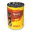 JosiDog Beef in Sauce (12 x 415 g) | Adult | Premium Nassfutter für ausgewachsene Hunde | mit Rind in Sauce mit Vitamin D3 & E | Powered by JOSERA | Hundefutter nass | Alleinfutter | 12er Pack