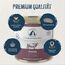 Lakefields Premium Hundefutter Nass | Rind 61% | 6 x 200g | Getreidefreies Nassfutter für Hunde | Natürliche Zutaten in Lebensmittelqualität | Äpfel, Zucchini & Karotten | Schonend gegart